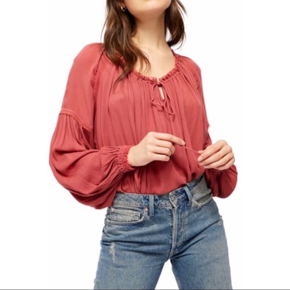 Free People Coral Banda Blouse - Picture 4 of 14